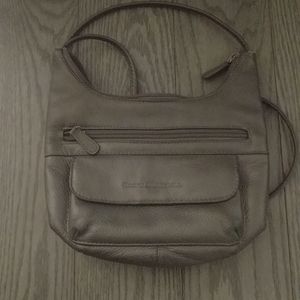 Mini shoulder bag genuine leather by Stone Mountain